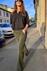 Pantalone Velluto a Zampa