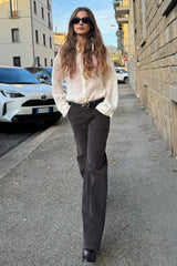 Pantalone Velluto a Zampa