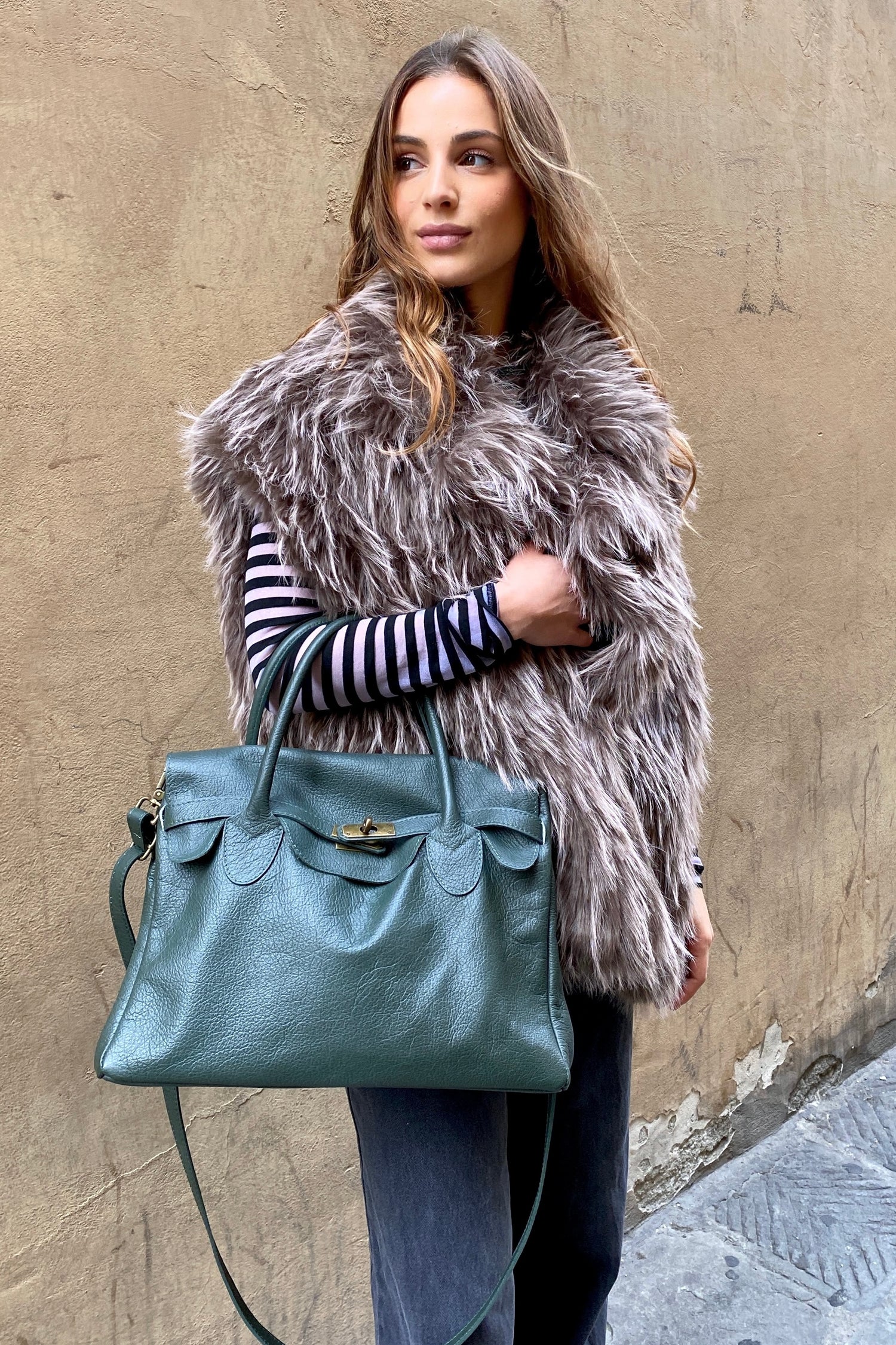 Gilet Pelliccia Ecologica
