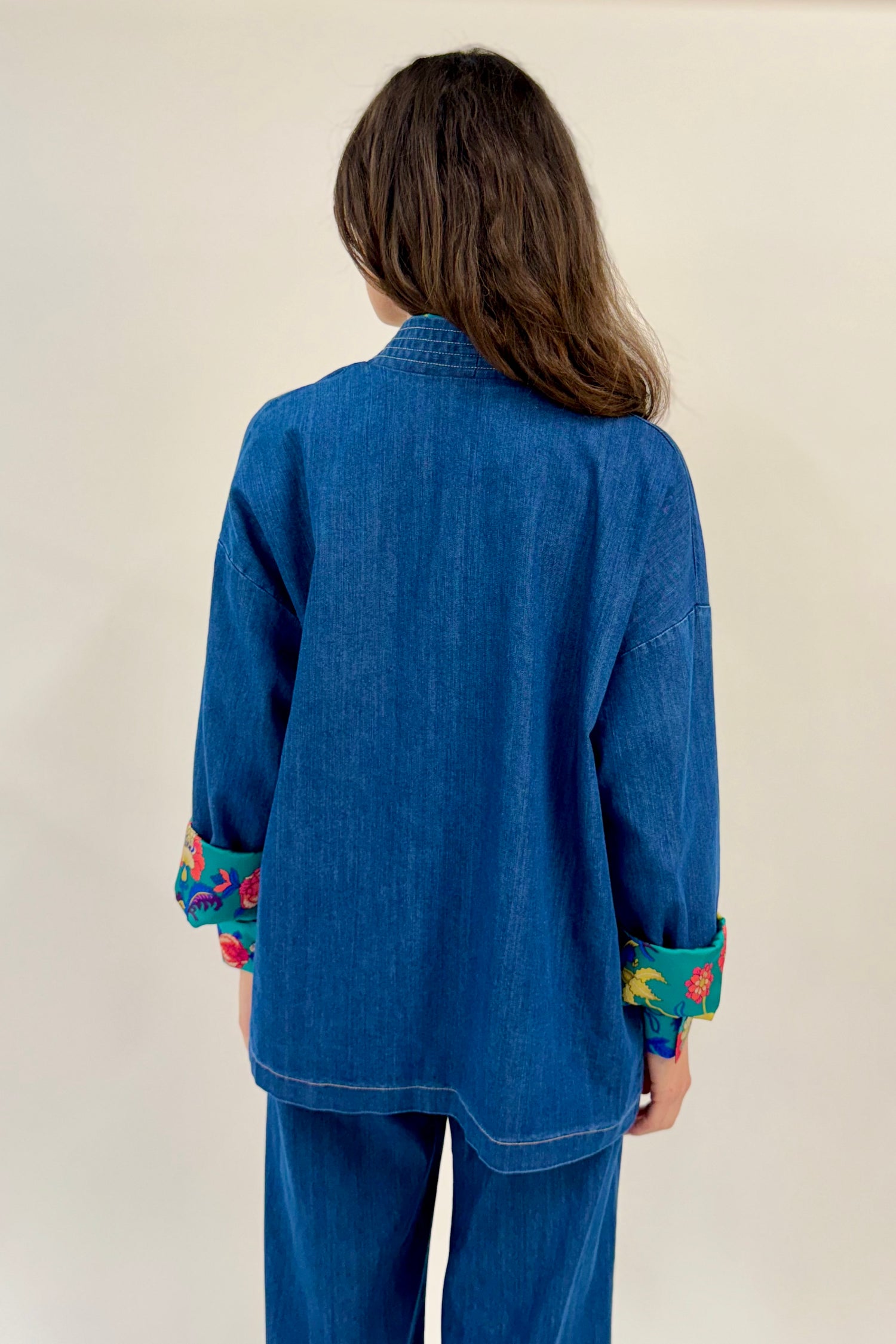 Giacca Kimono Denim
