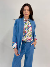 Giacca Kimono Denim