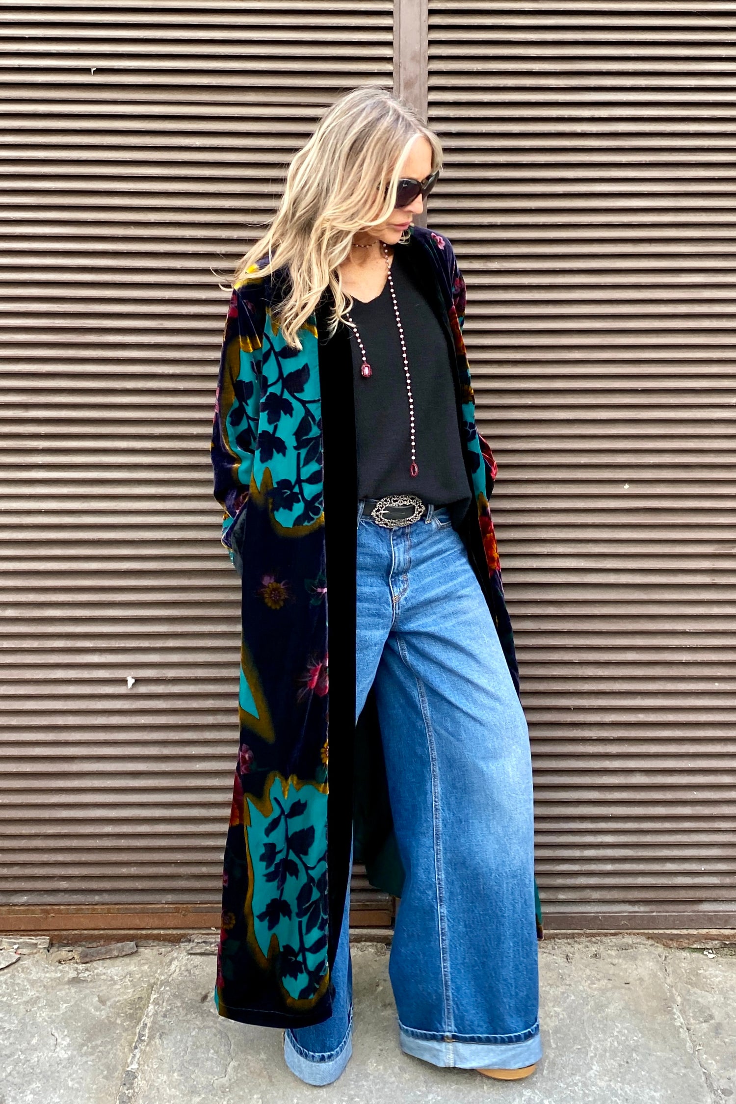 Kimono Lungo Fantasia Devorè