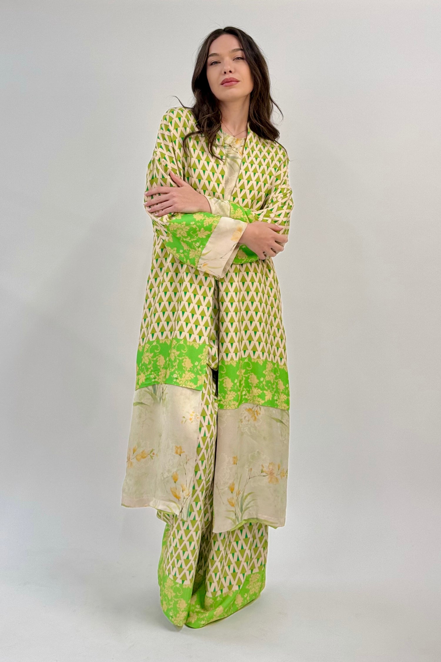 Kimono Lungo Tre Fantasie
