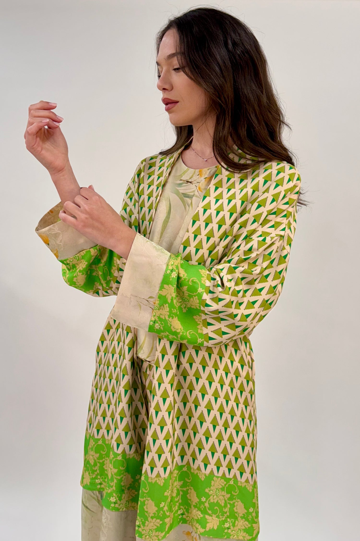 Kimono Lungo Tre Fantasie