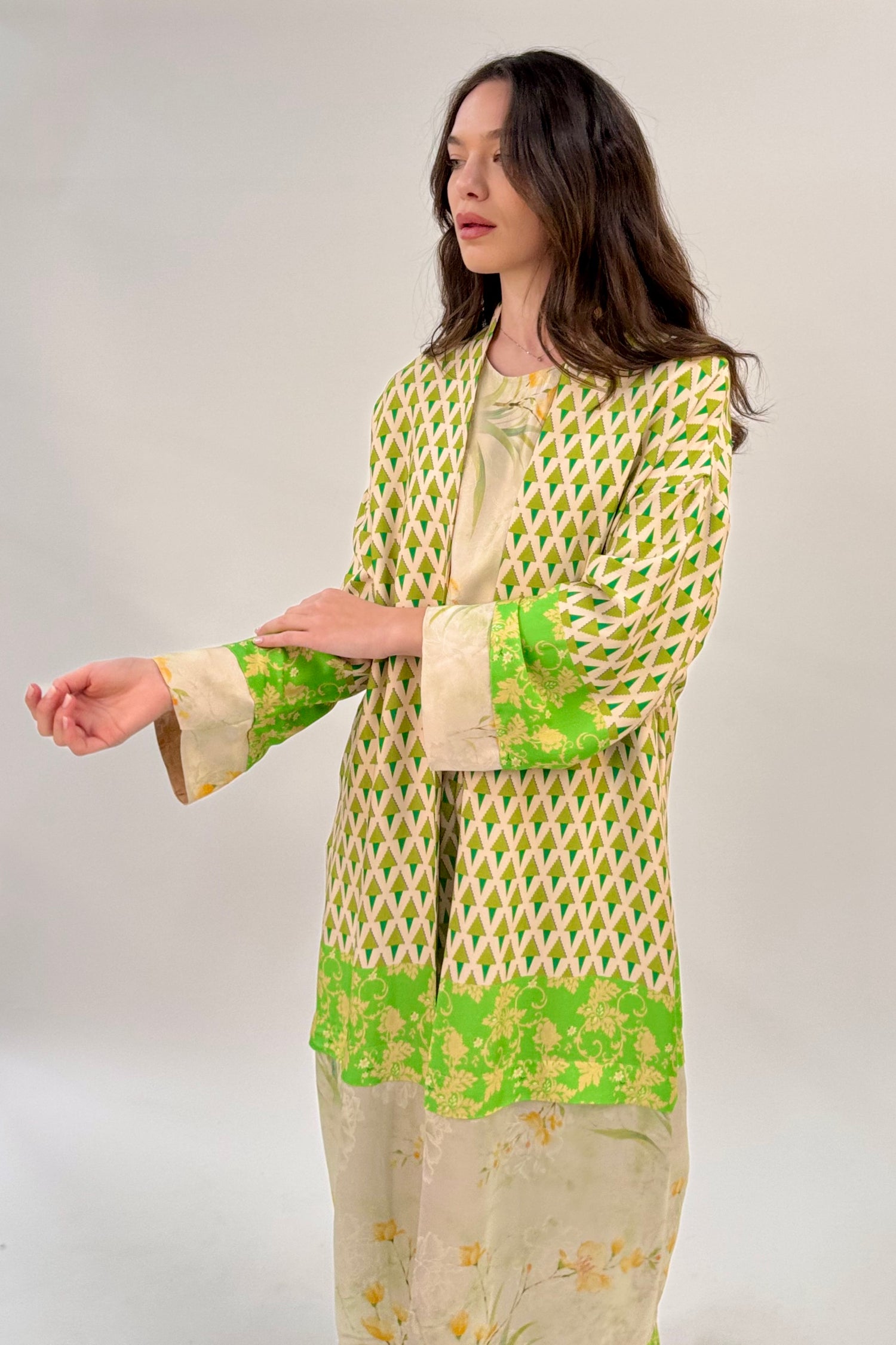 Kimono Lungo Tre Fantasie