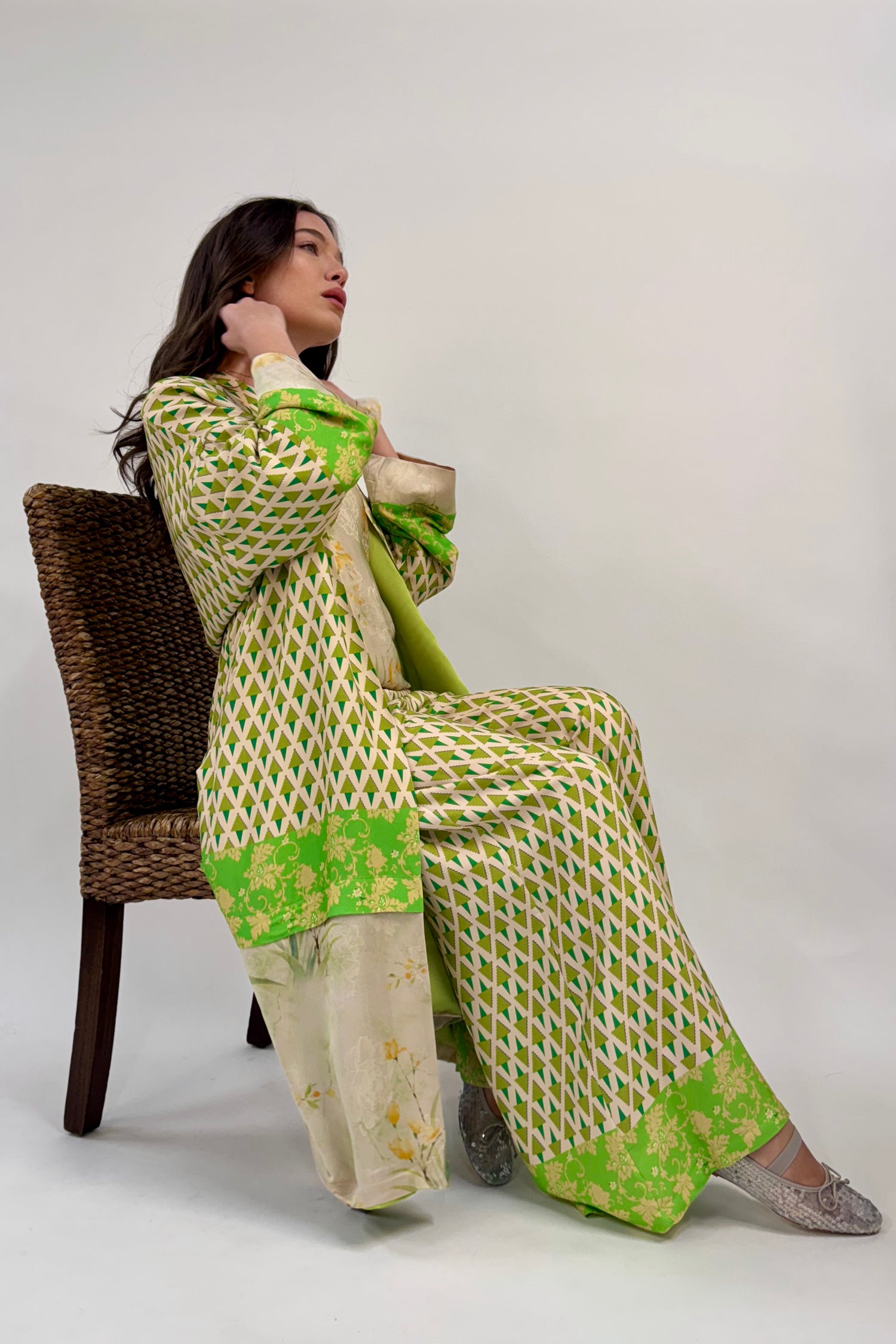 Kimono Lungo Tre Fantasie