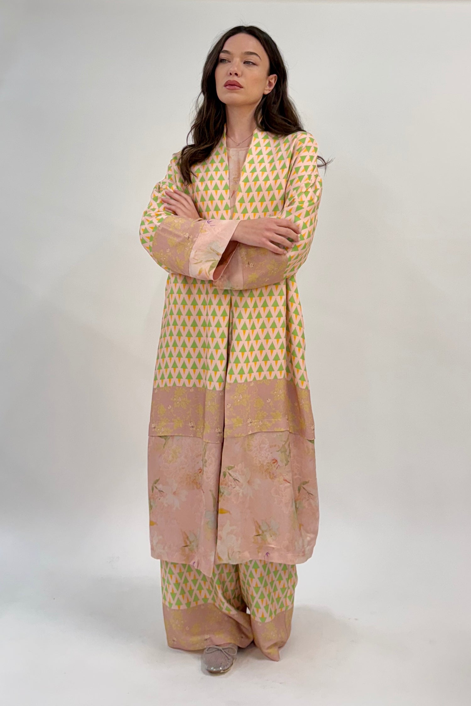 Kimono Lungo Tre Fantasie