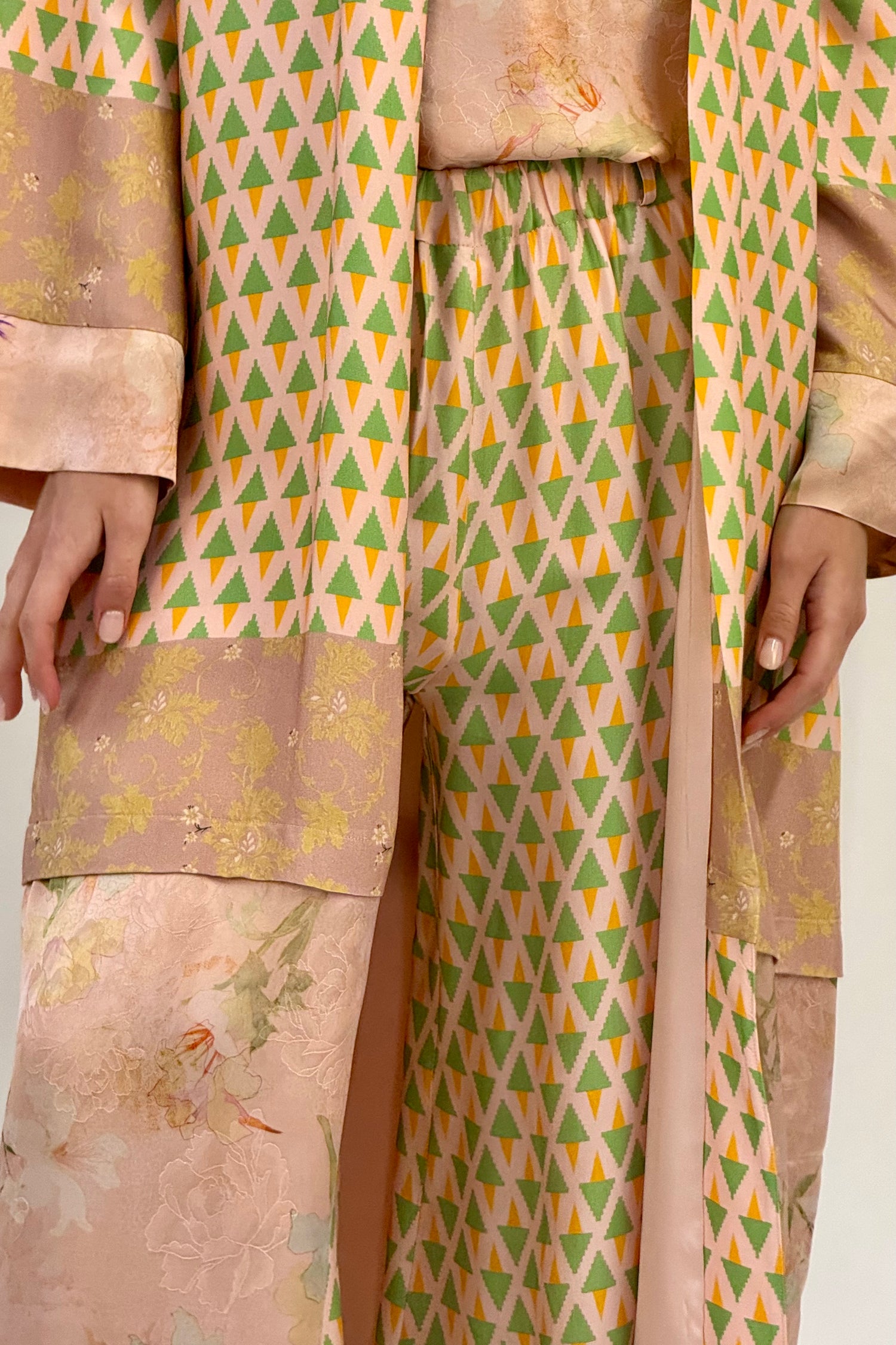 Kimono Lungo Tre Fantasie