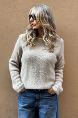 Maglione Alpaca Manica Lunga