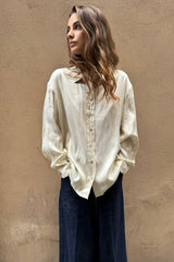 Camicia Viscosa Tinta Unita