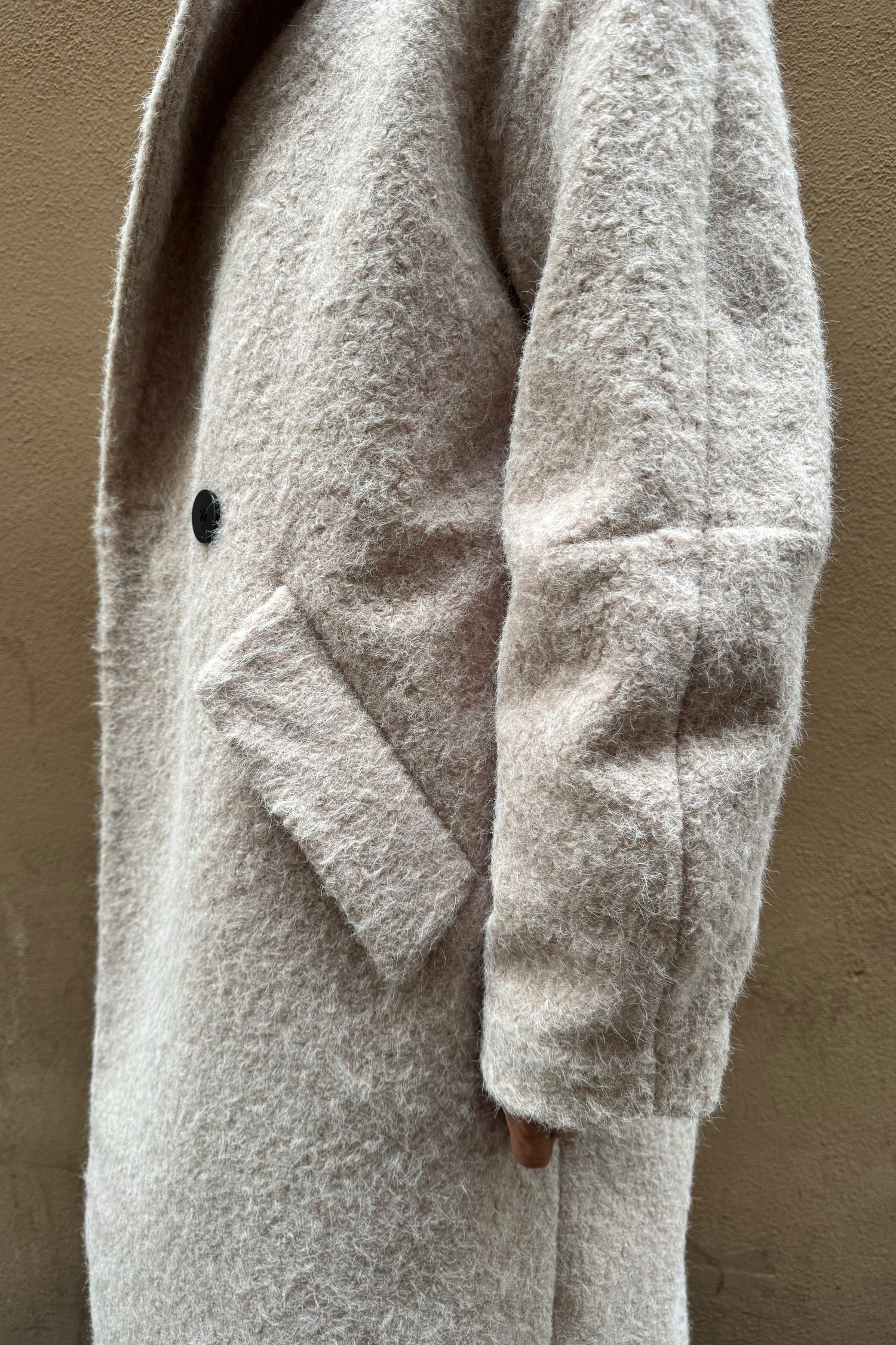 Cappotto Monopetto Bouclé