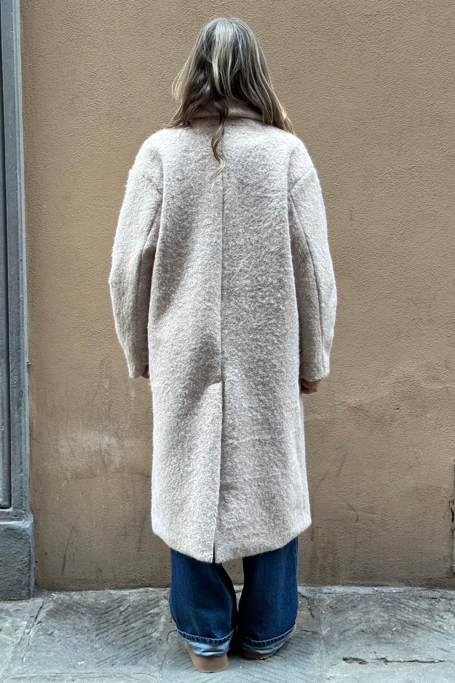 Cappotto Monopetto Bouclé
