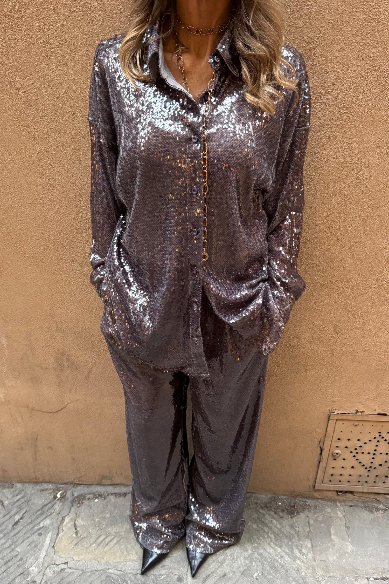 Camicia Paillettes