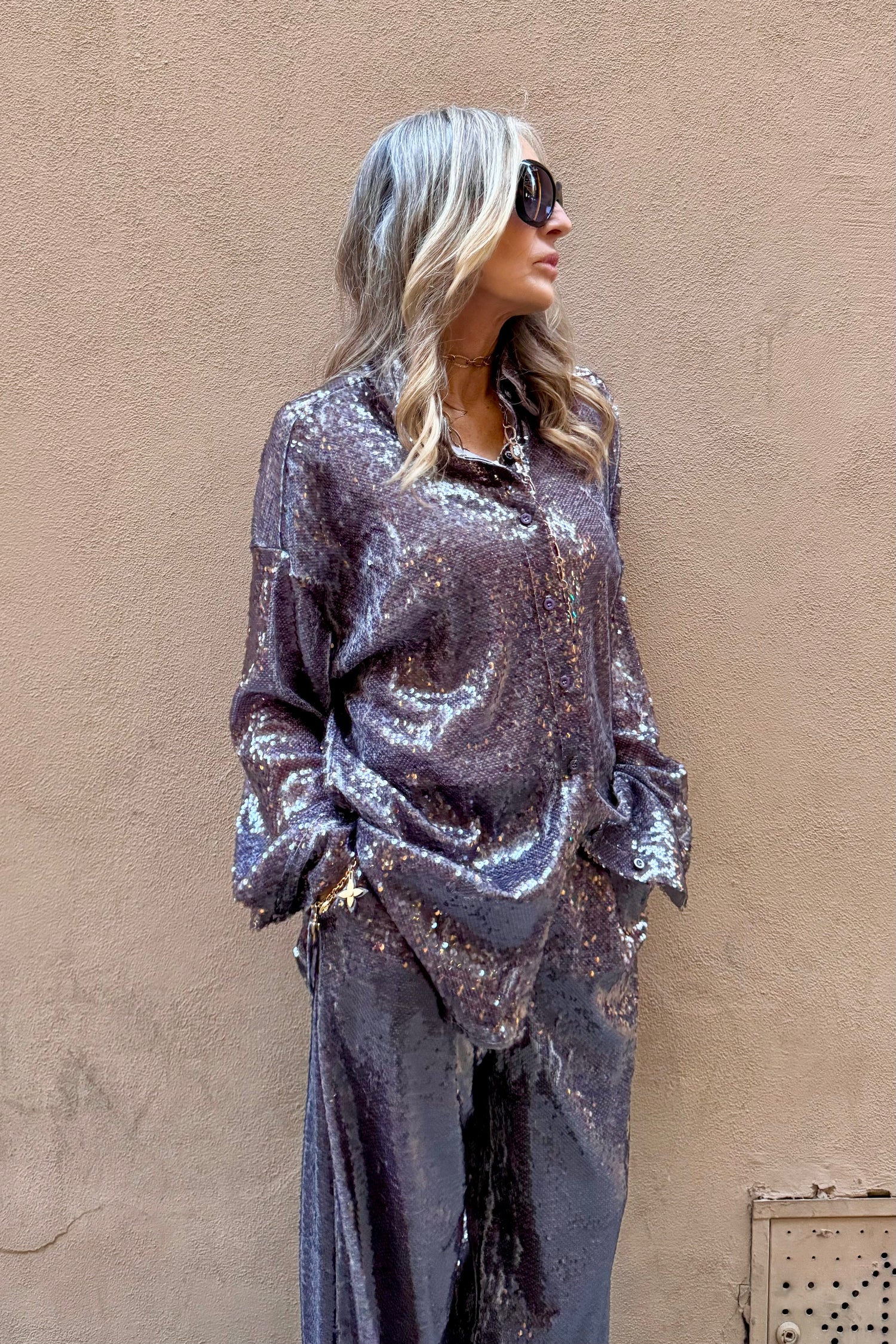 Camicia Paillettes