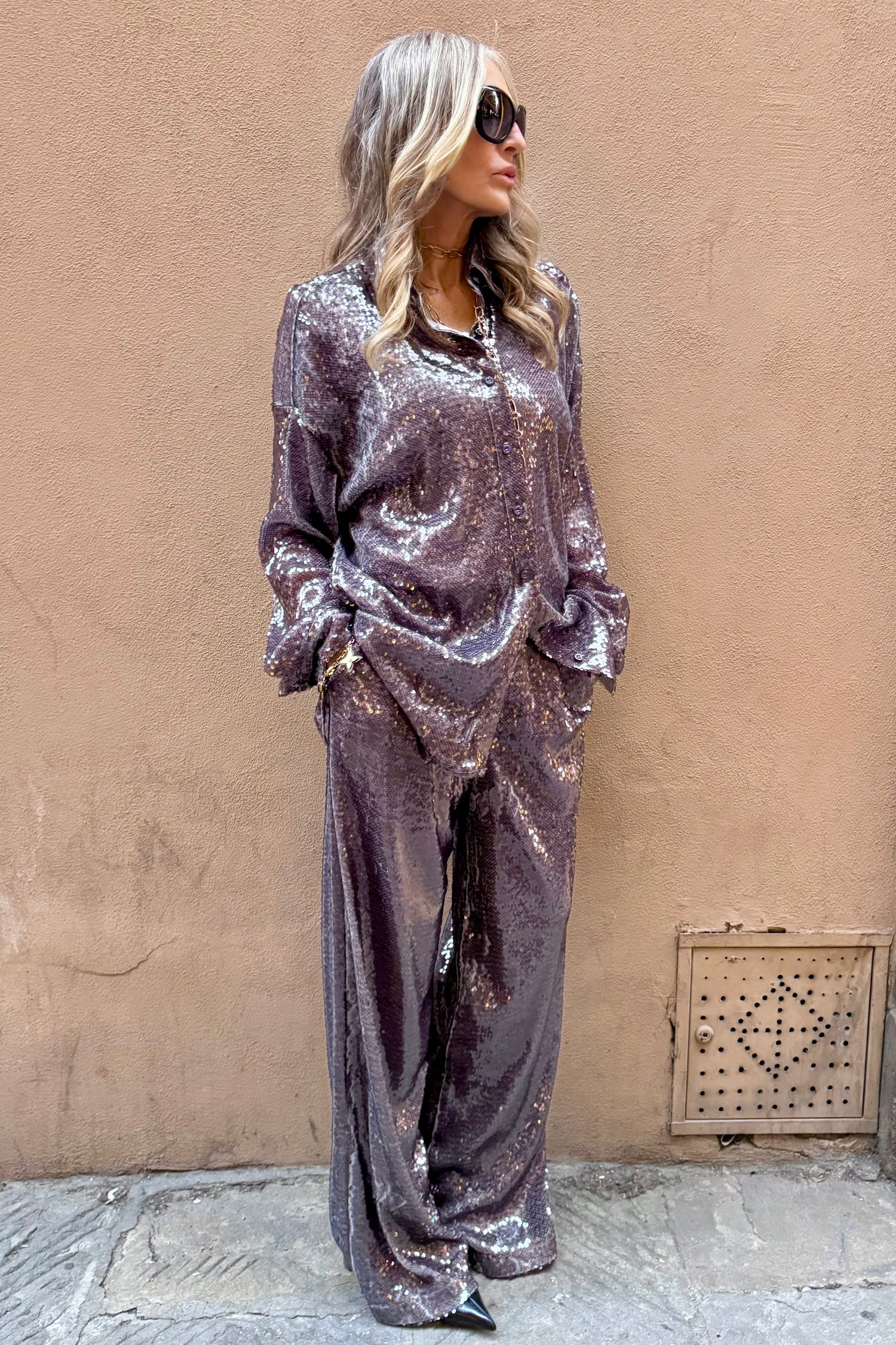 Pantalone Paillettes