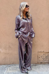 Pantalone Paillettes