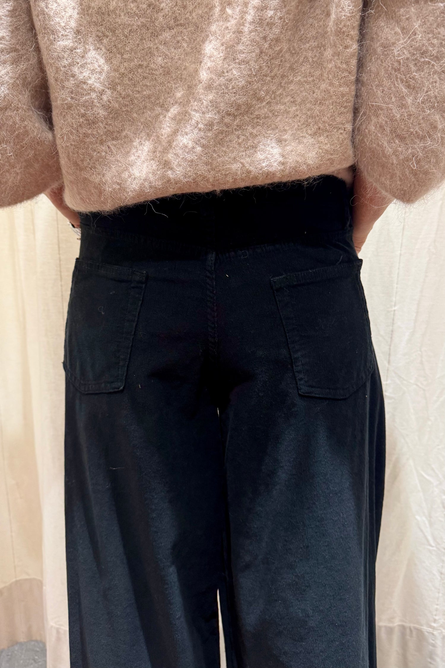 Pantalone Ampio Velluto 5 Tasche