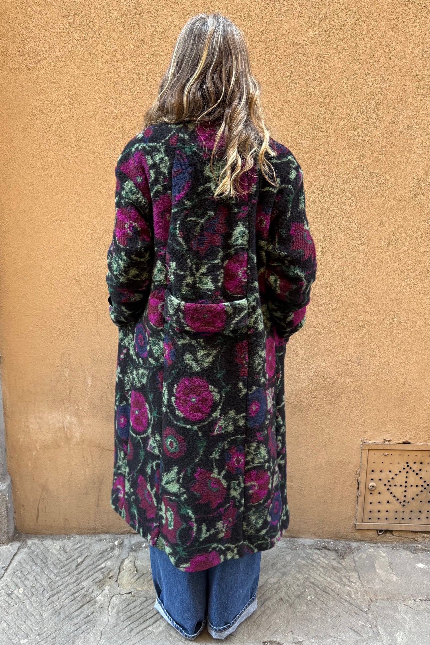 Cappotto Fantasia Nero