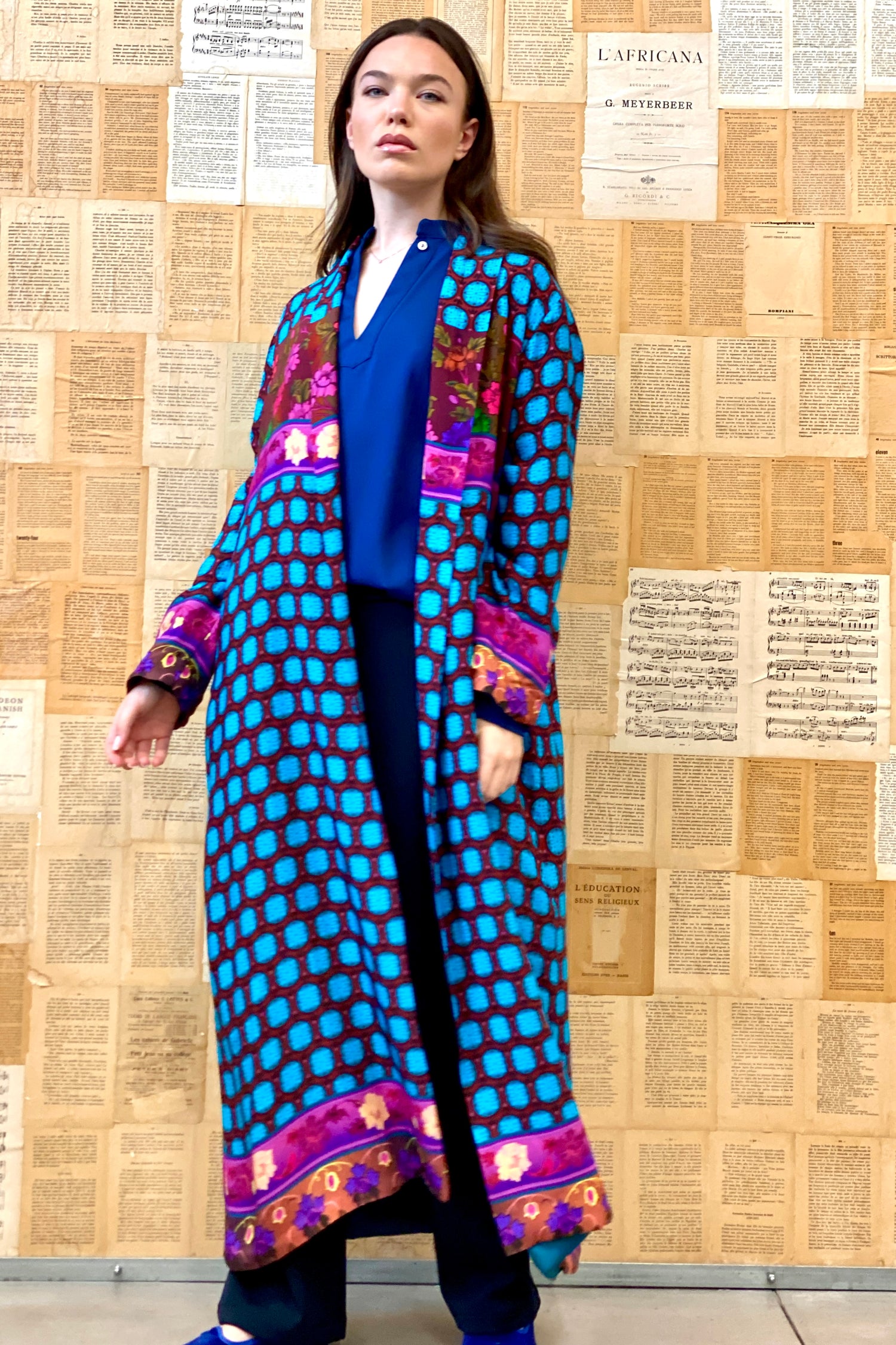 Kimono Japan Blue