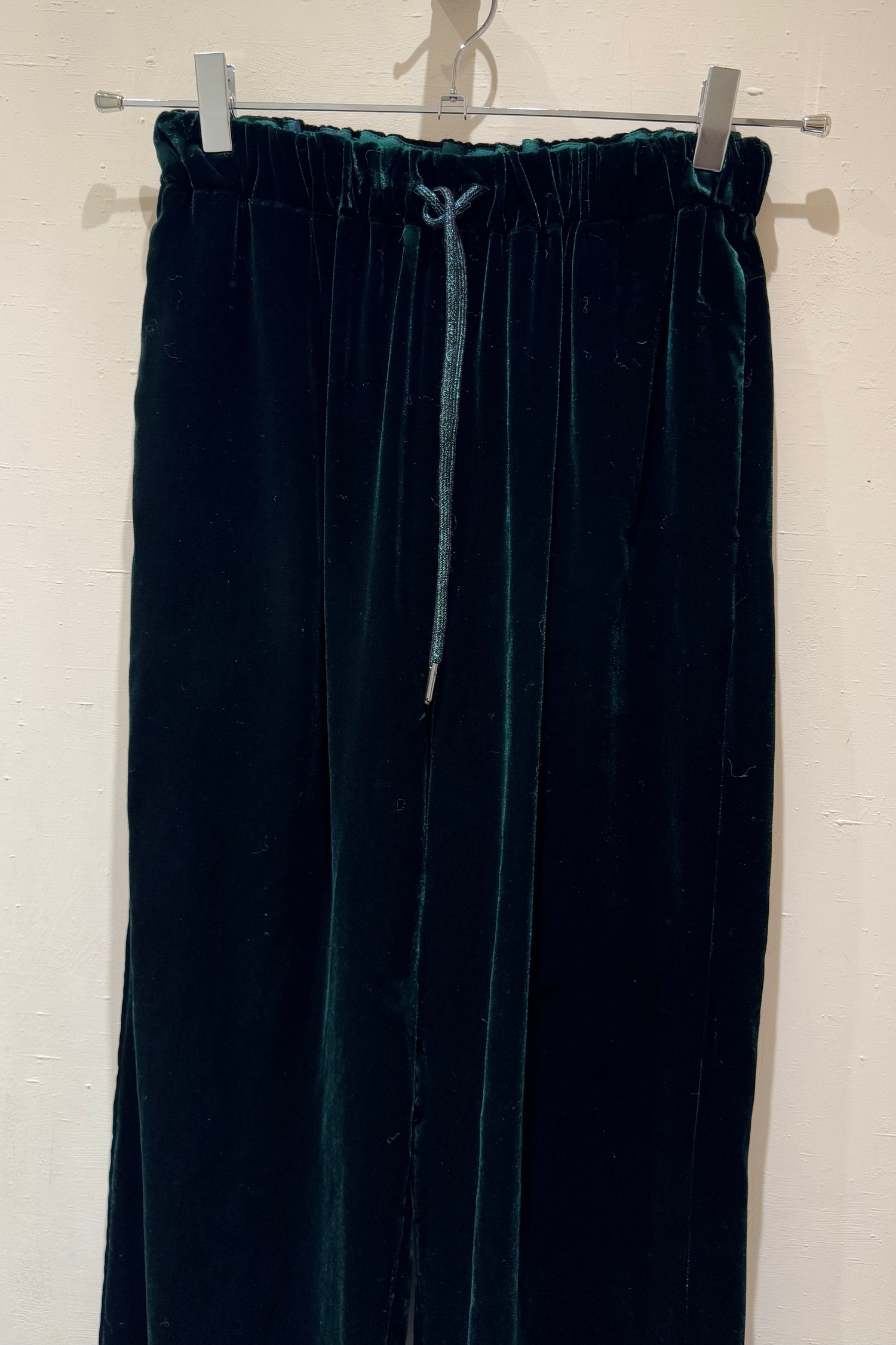 Pantalone Coulisse Velluto Liscio