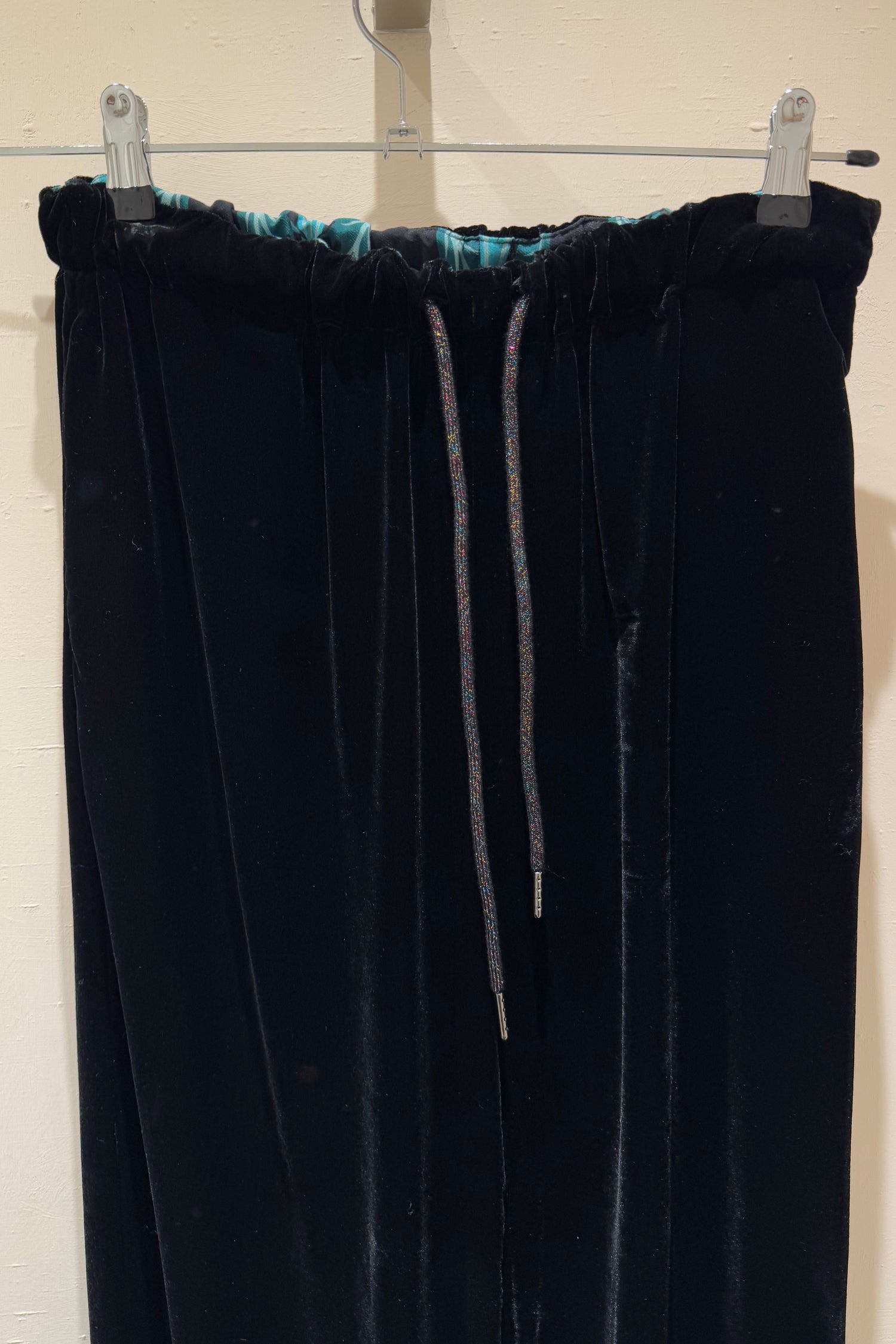 Pantalone Coulisse Velluto Liscio
