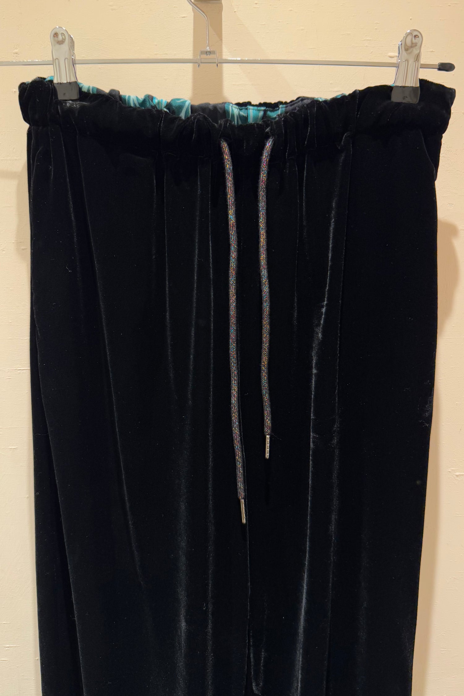 Pantalone Coulisse Velluto Liscio