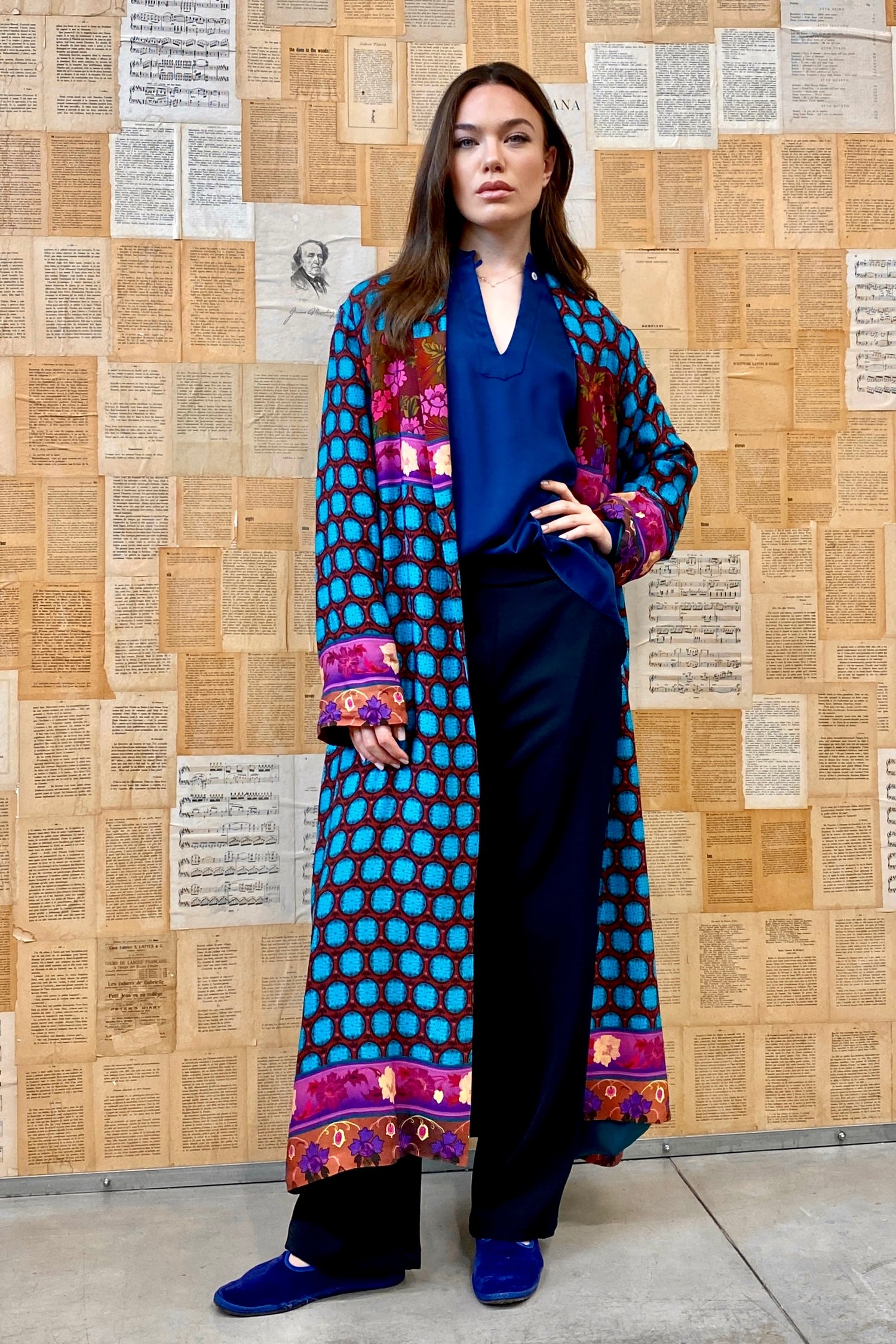 Kimono Japan Blue