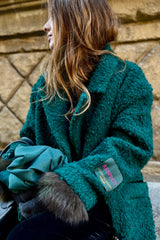 Cappotto Lungo Bouclé