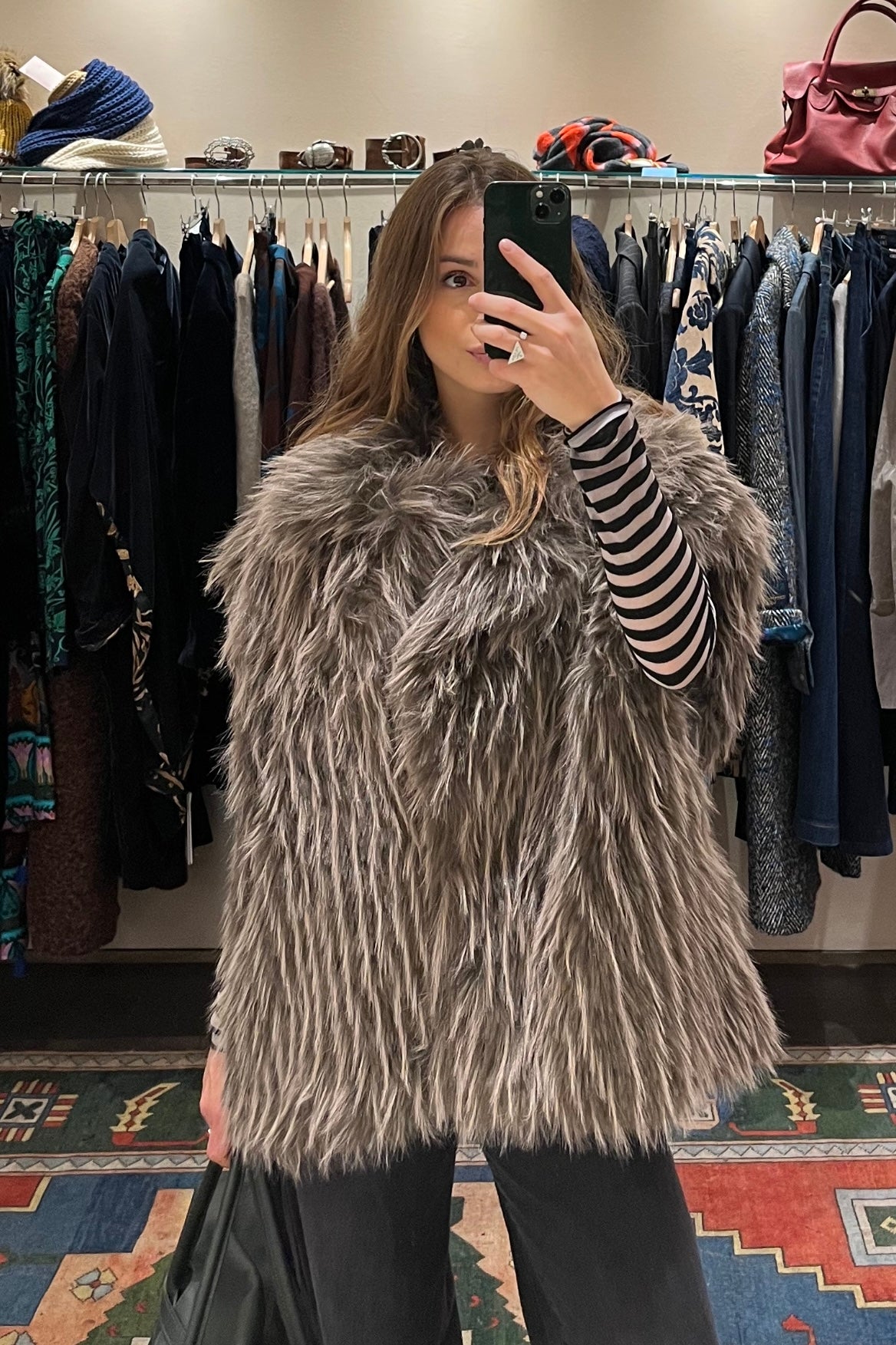 Gilet Pelliccia Ecologica