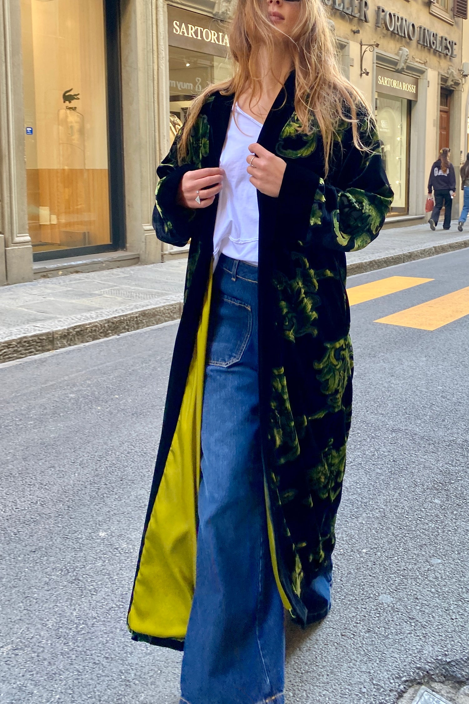 Kimono Lungo Devoré