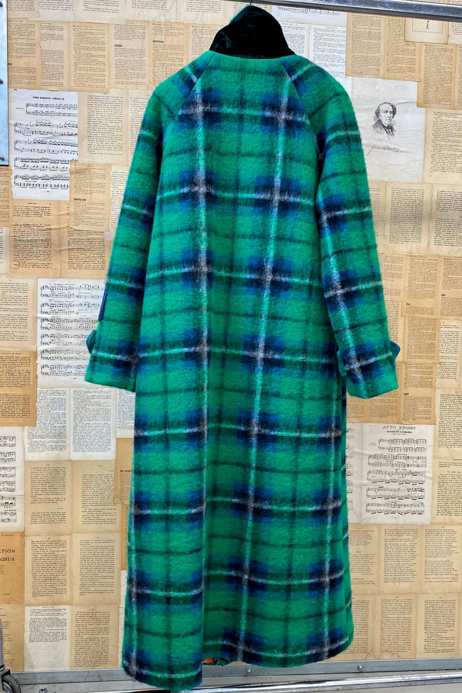 Cappotto Tartan Green