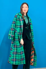 Cappotto Tartan Green