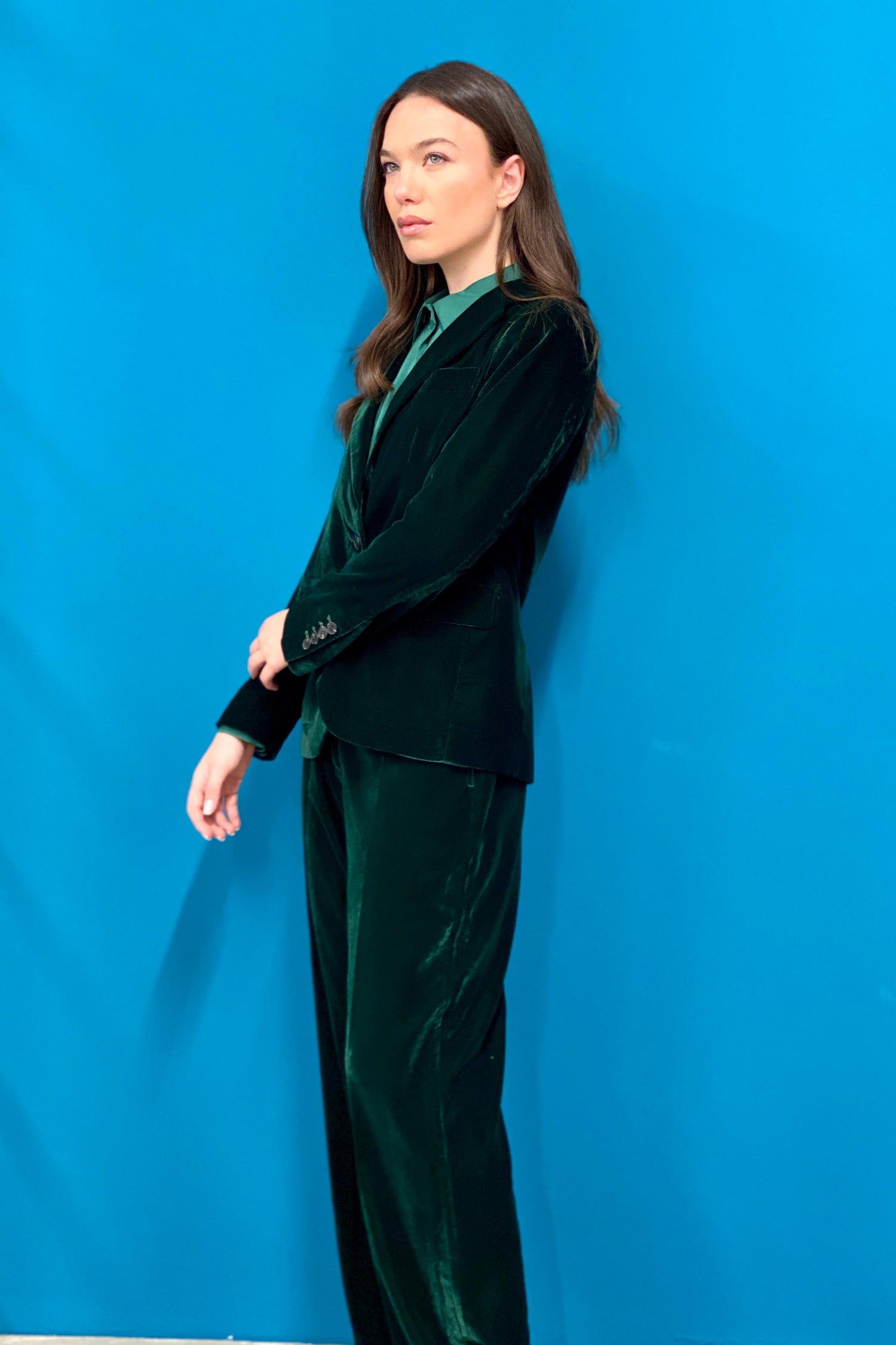 Blazer Velvet liscio