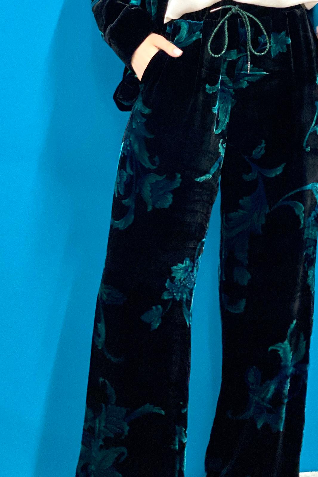 Pantalone Velluto Devoré