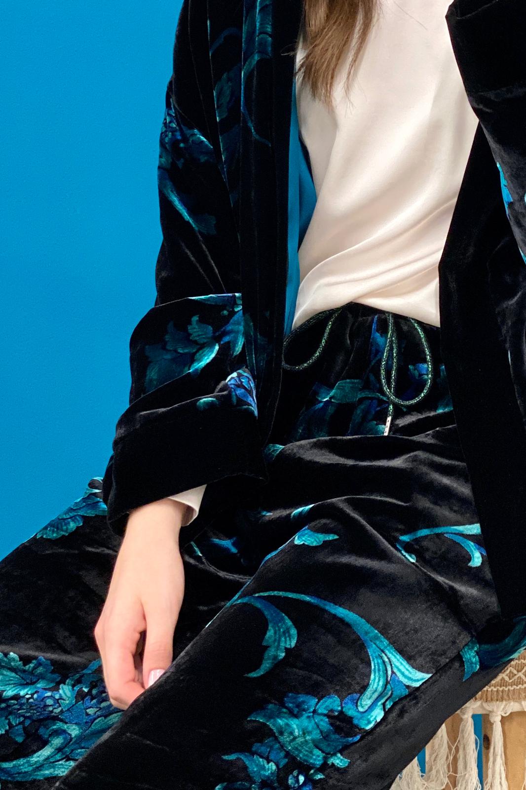 Pantalone Velluto Devoré