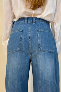 Jeans wide leg leggero