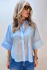 Camicia Colletto Lyocell