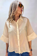 Camicia Colletto Lyocell