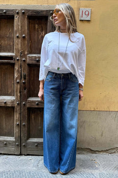 Jeans Gamba Palazzo