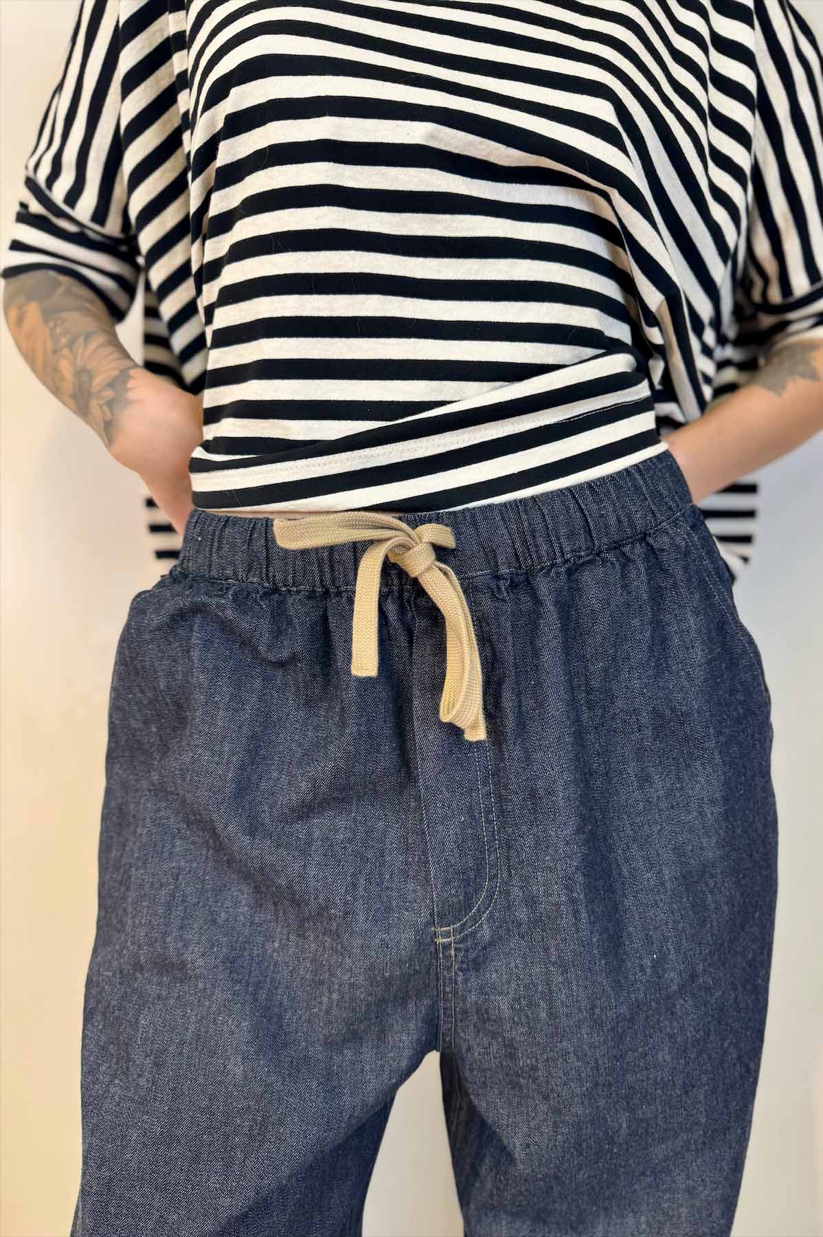 Jeans Retrò Coulisse