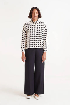 Camicia Stampa Cuori