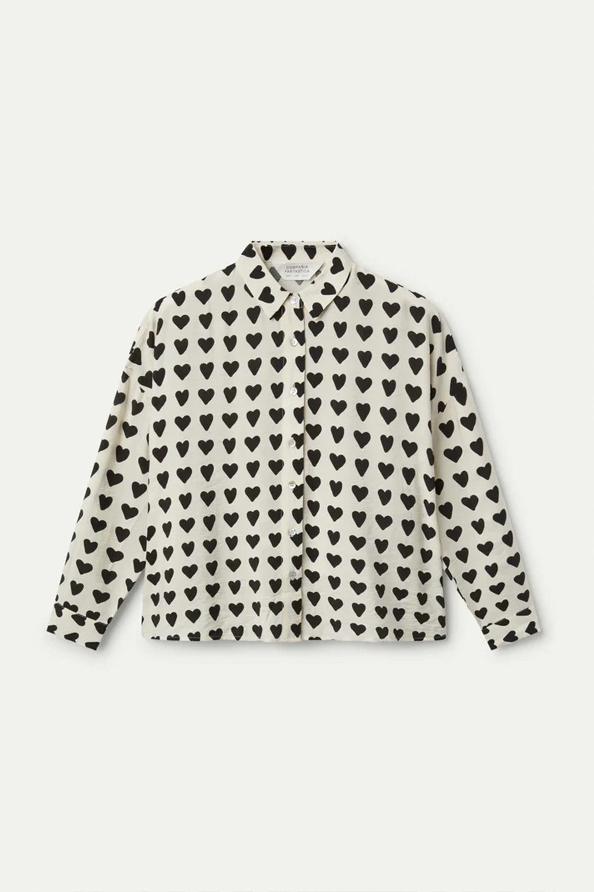 Camicia Stampa Cuori
