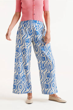 Pantalone Dritto Stampa Acquaria