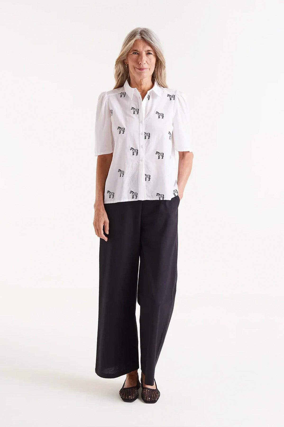 Camicia stampa Safari