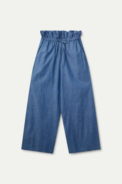 Pantalone Paperbag Denim