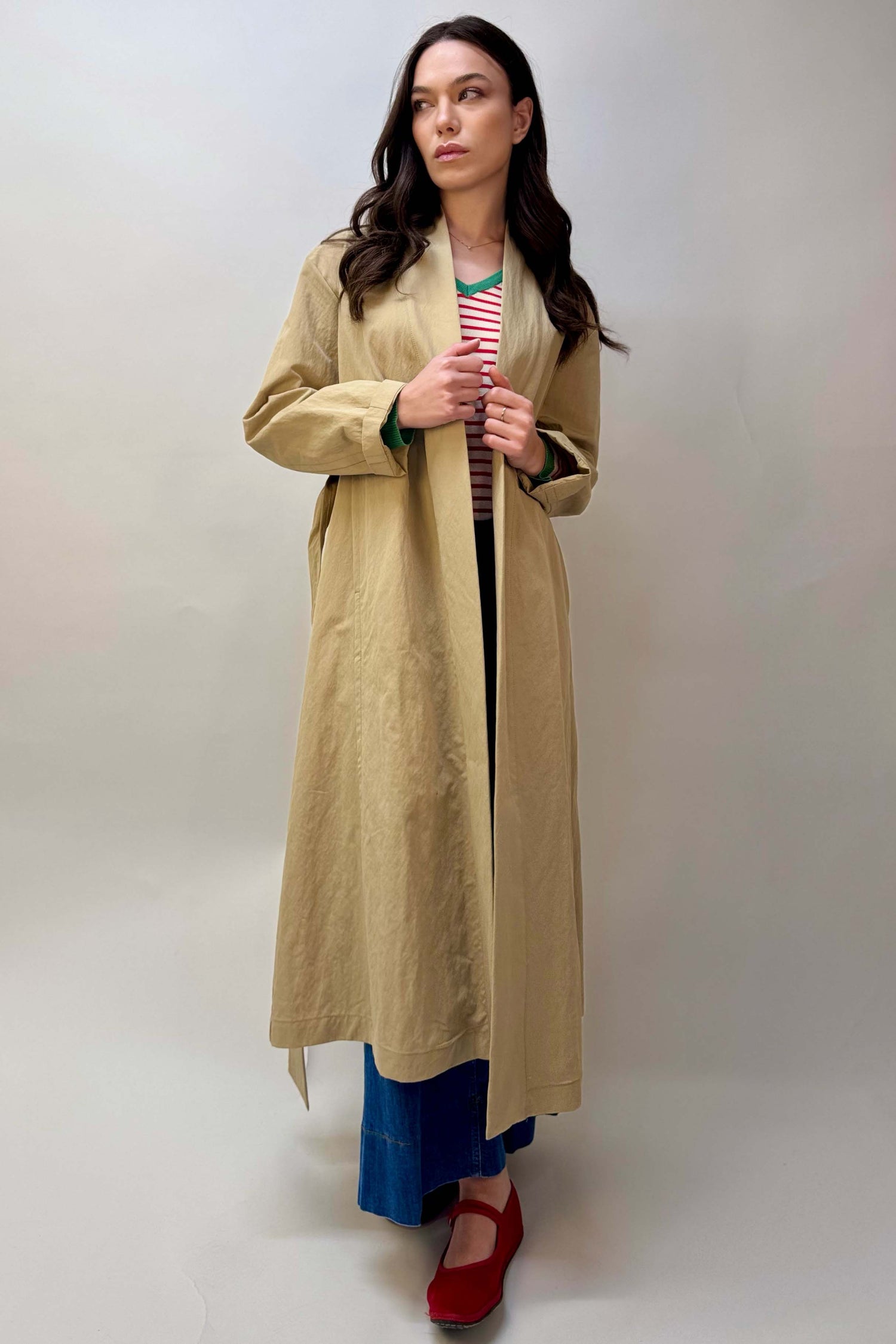 Trench a Kimono