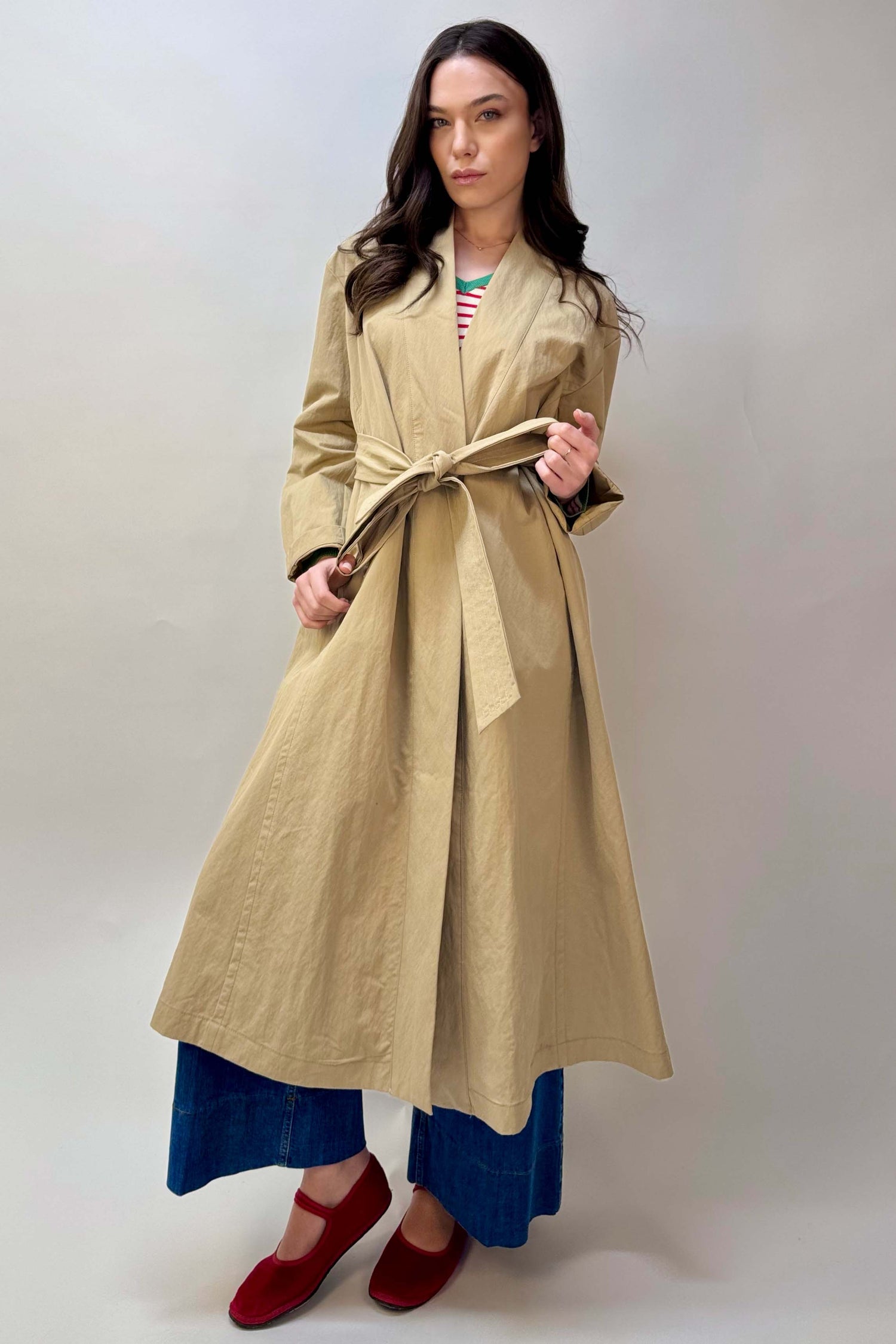 Trench a Kimono