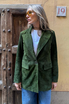 Blazer Camoscio
