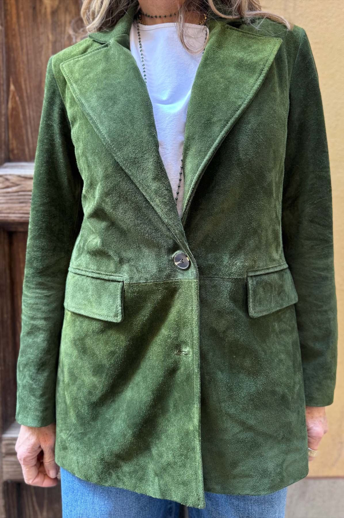 Blazer Camoscio