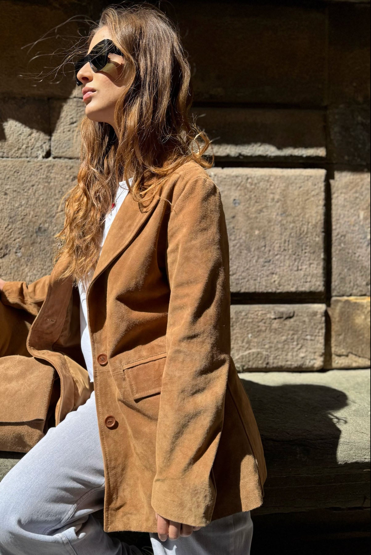 Blazer Camoscio